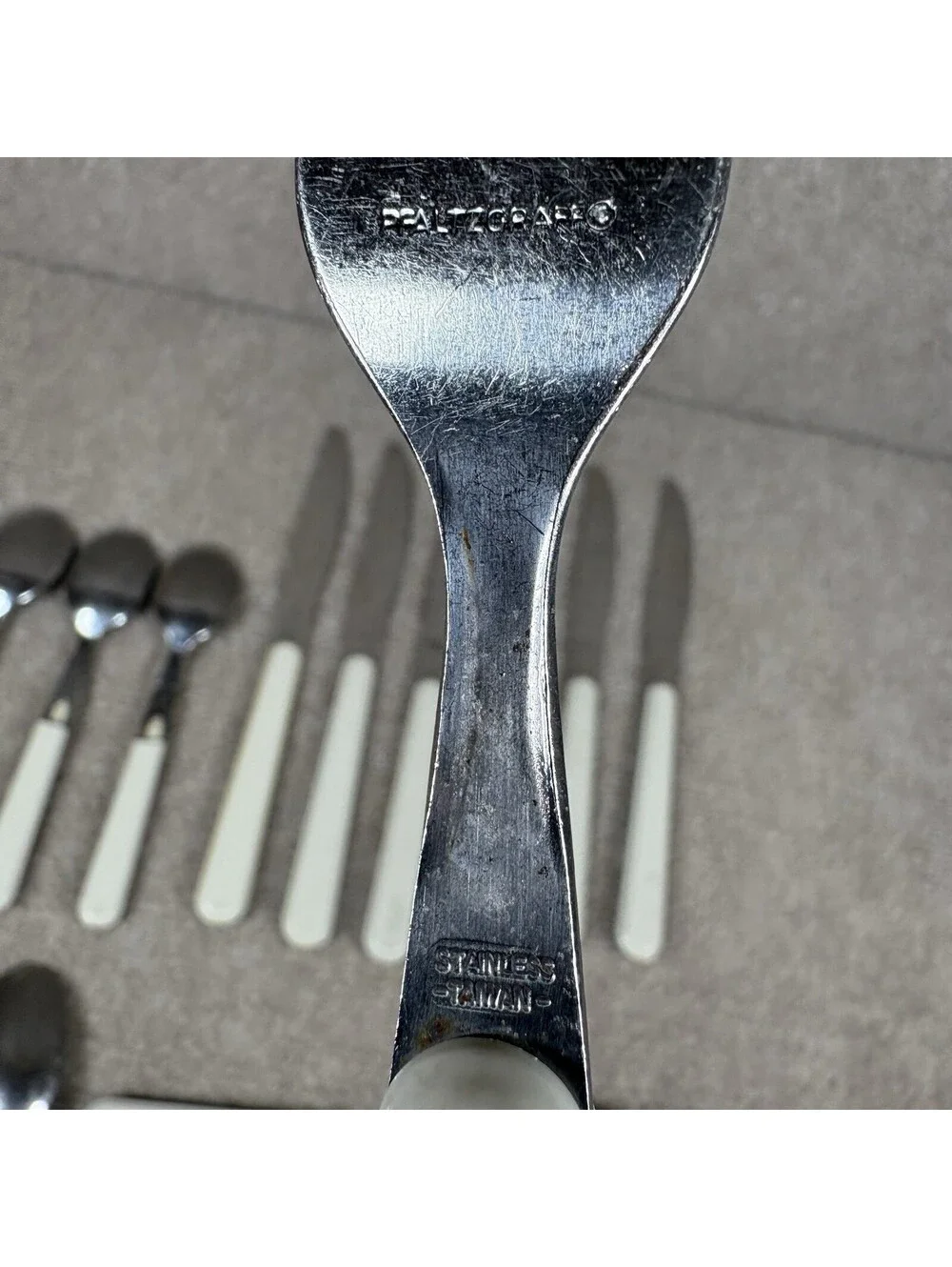 Vintage 15 Pcs Pfaltzgraff Stainless Flatware-Yorktowne-Silverware-Mixed Lot